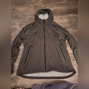 The North Face Mens 2XL All Proof Jacket rain jacket with vent zippers green